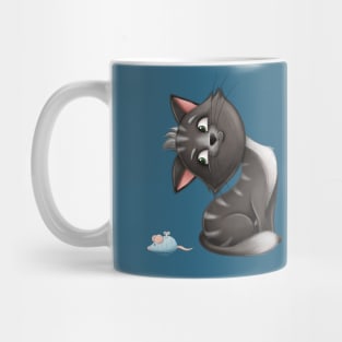 Cute Cartoon Cat Mug